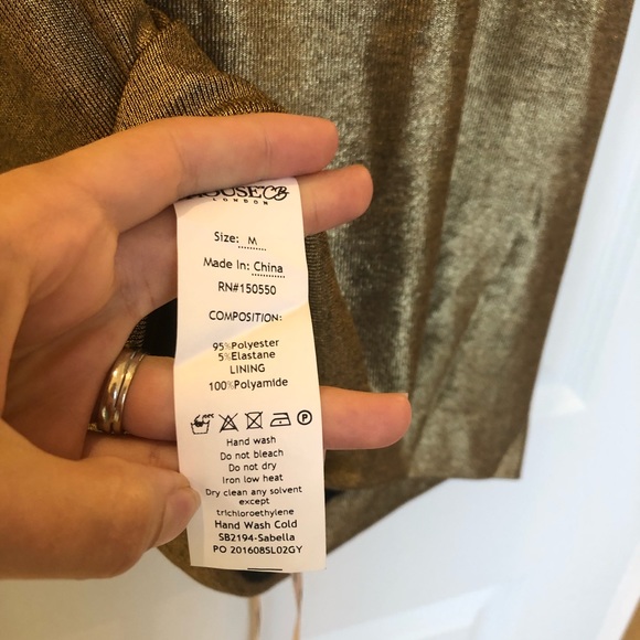 House of CB Gold cocktail dress - Picture 8 of 9